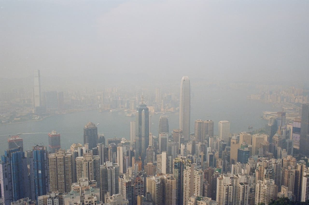 10 - 85b filter Hong Kong skyline