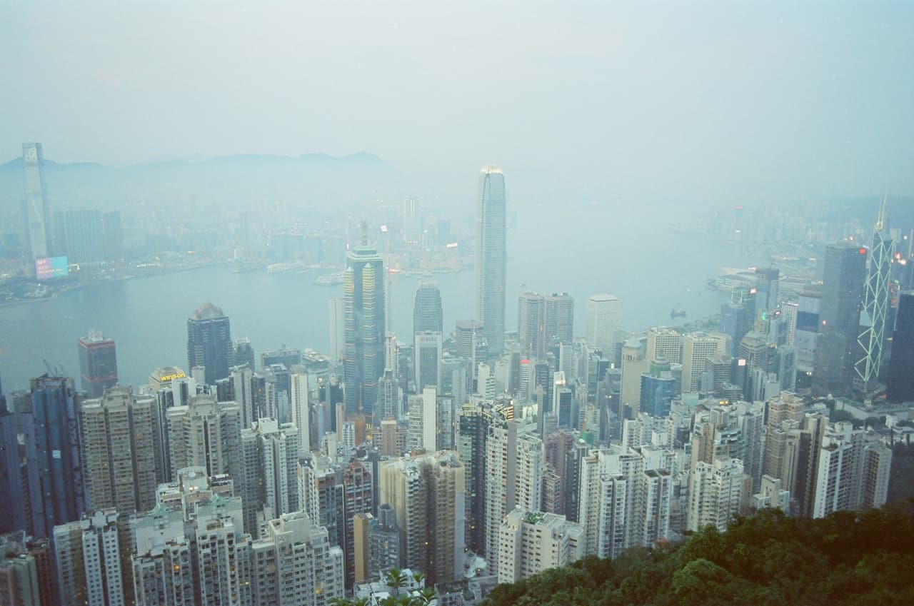 9 - Tungsten Hong Kong skyline