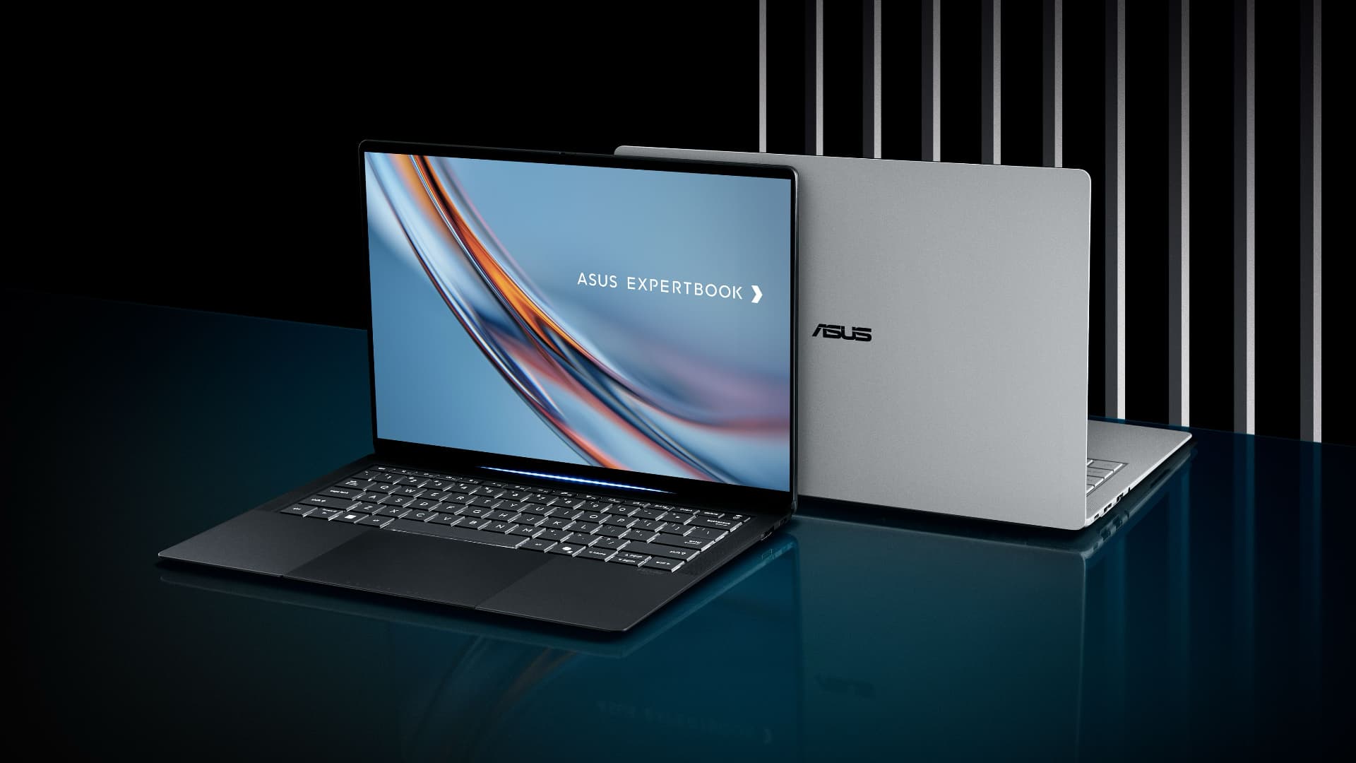 ASUS ExpertBook Ultra_Morn Grey and Jet Fog