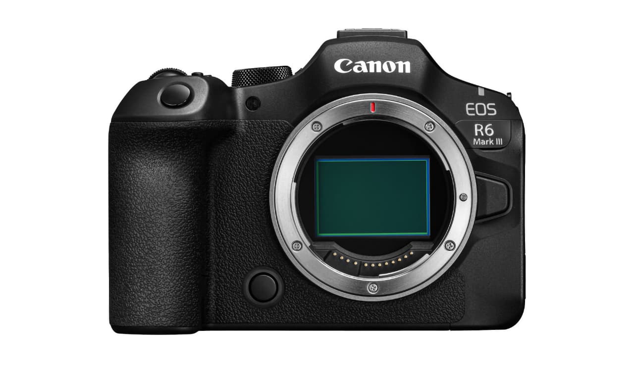 Canon EOS R6 Mark III front