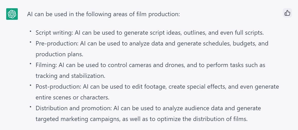 ChatGPT_thoughts_on_AI_in_filmmaking
