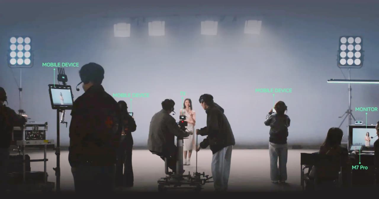 CineView SE 4K on set