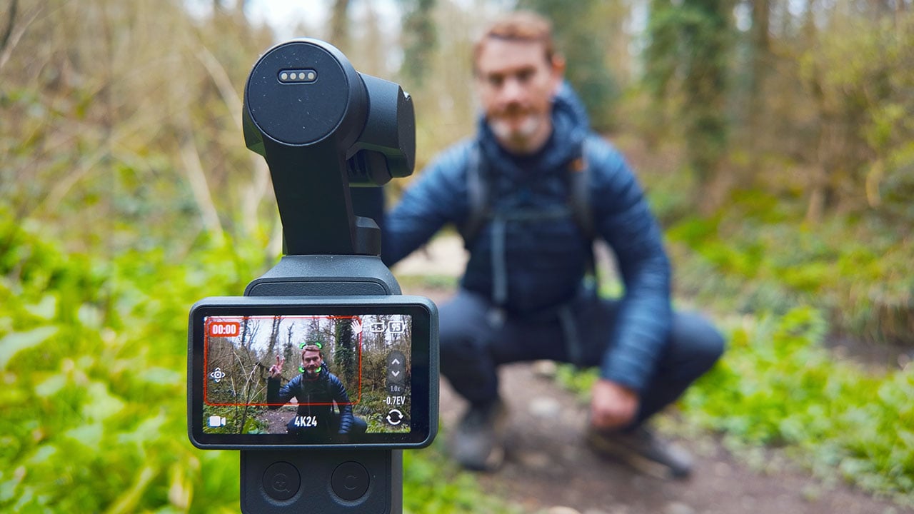 DJI Pocket 4 Gesture Control