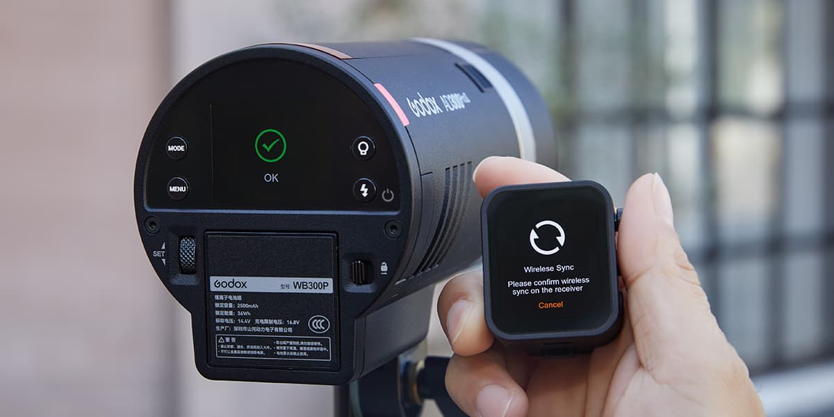 Godox AD300Pro II control