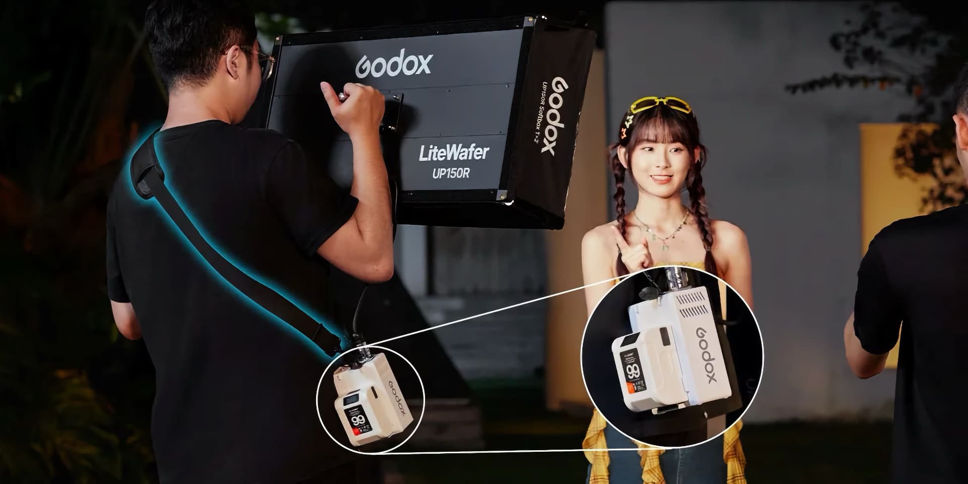 Godox UP150R  portability