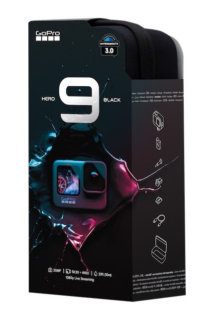 GoPro HERO9 plastic free packaging. Image: GoPro.