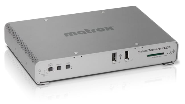 capturing lectures just got a whole lot easier Matrox