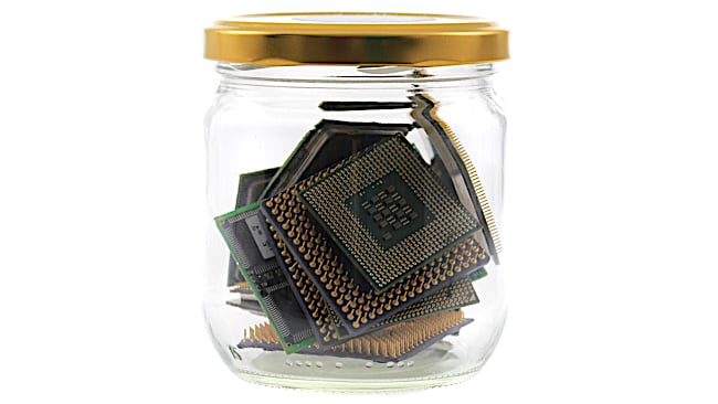 Core blimey: new chips will belong firmly in the workstation rather than in a jar on the shelf Shutterstock