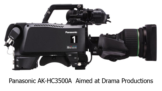 New Panasonic AK-HC3500A studio camera targets drama PSCEU