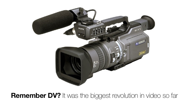 Remeber DV? Sony / RedShark News