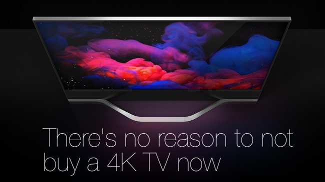 There's no reason not to buy a 4K TV now Vizio/RedShark