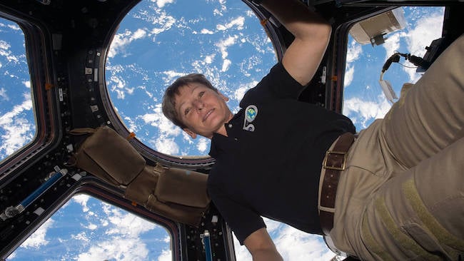 The incomparable Peggy Whitson: Coming to you live from space in Ultra HD later today NASA