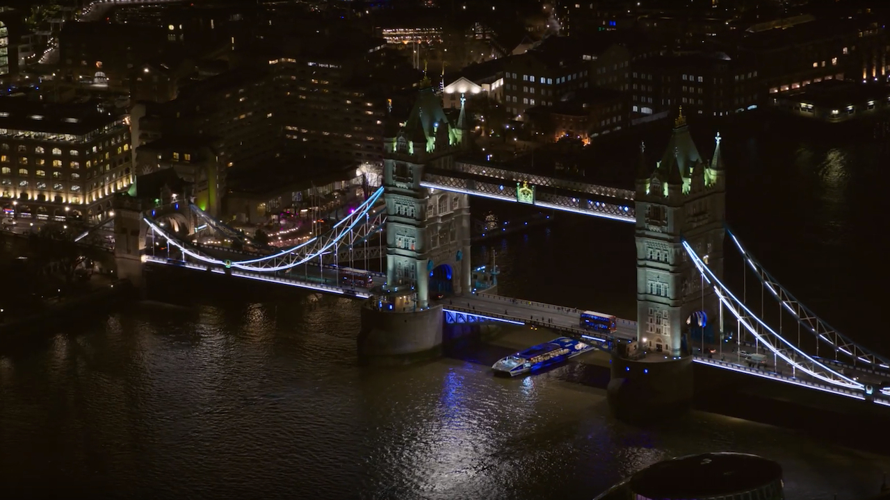 Great aerials: all you needs is the right weather, the right team, and the right camera... Sony/Televisual Creative