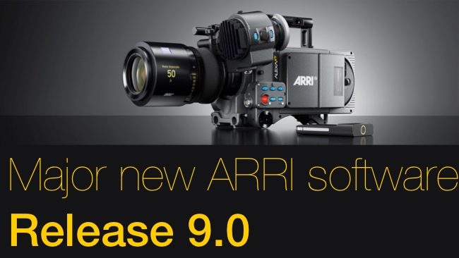 Arri Software Upgrade 9.0 ARRI/RedShark