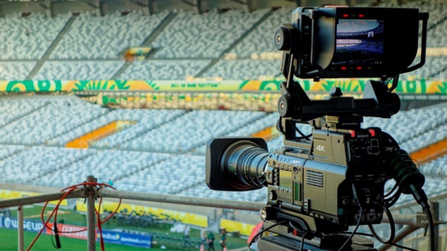 Sony F55 Football Match sony / redshark