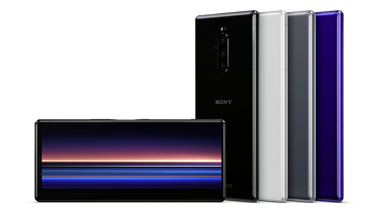 Sony's new top range Xperia 1 features an eye-catching 21:9 screen Sony