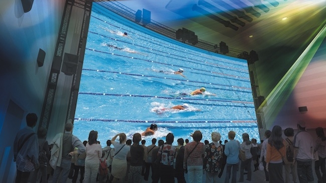 Olympic pool; olympic sized image NHK