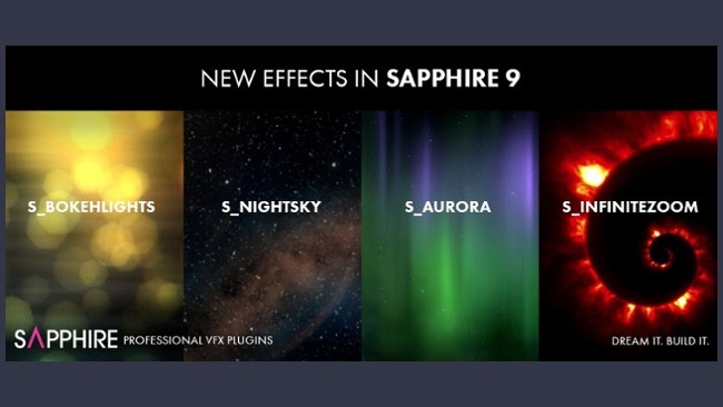 New in Sapphire 9 GenArts / RedShark News
