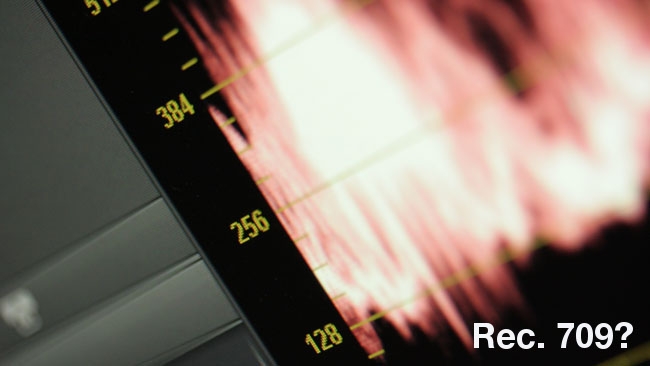 Da Vinci Resolve's Scopes display red parade. RedShark News