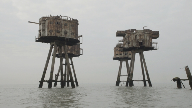 Creepy - looking Sea Forts Sparky Media Productions/RedShark