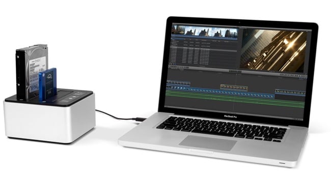 Discreet it's not, powerful it is: the OWC Drive Dock OWC