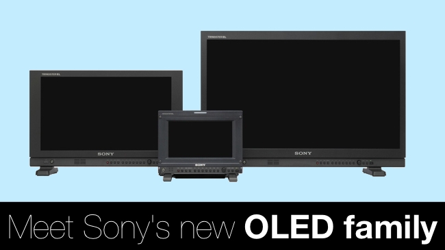 Sony's new OLED family Sony/RedShark