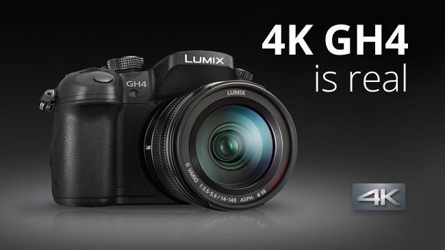 Geldschieter heet stapel The 4K Panasonic GH4 is here. You can even get 4K SDI out of this thing!