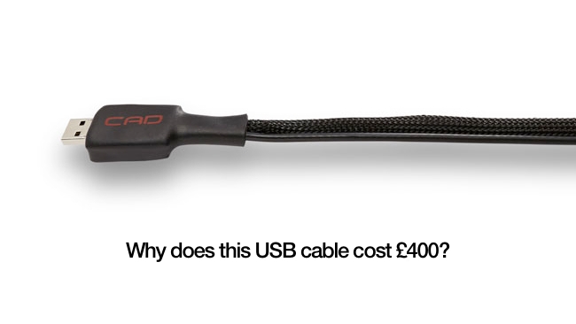 £400 USB cable Computer Audio Design/RedShark