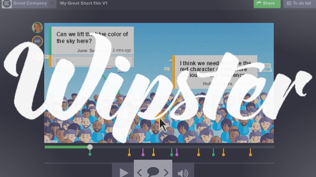 Wipster Video Review - Approval System Wipster / RedShark News