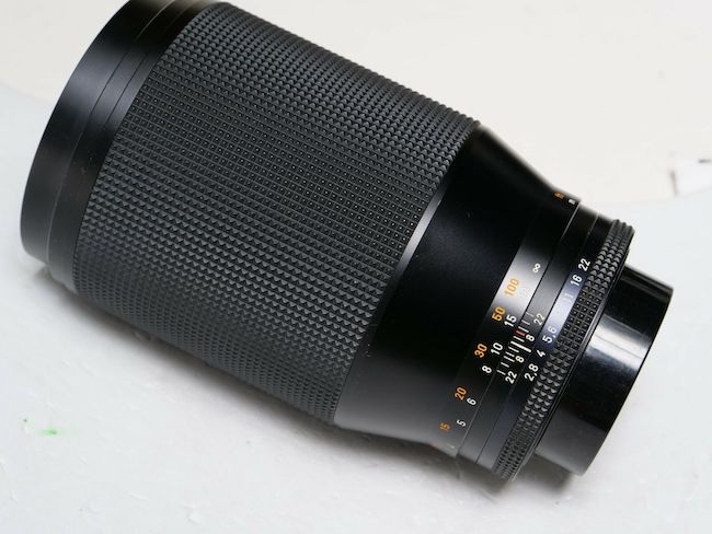 Zeiss 'Contax' Sonnar 180mm f/2.8, a fast, heavyweight quality
