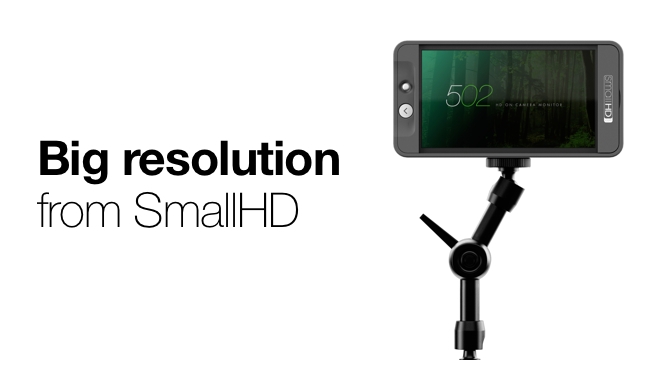SmallHD 502 monitor SmallHD
