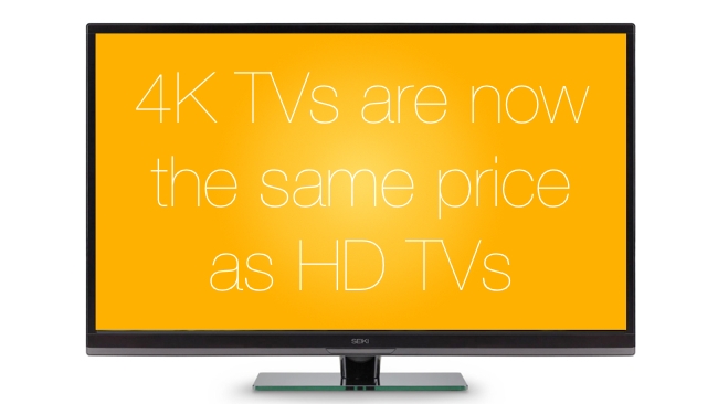 4K becomes an impulse buy Seiki/RedShark