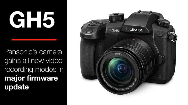 On the up. The Panasonic GH5 gains 6K video modes Panasonic