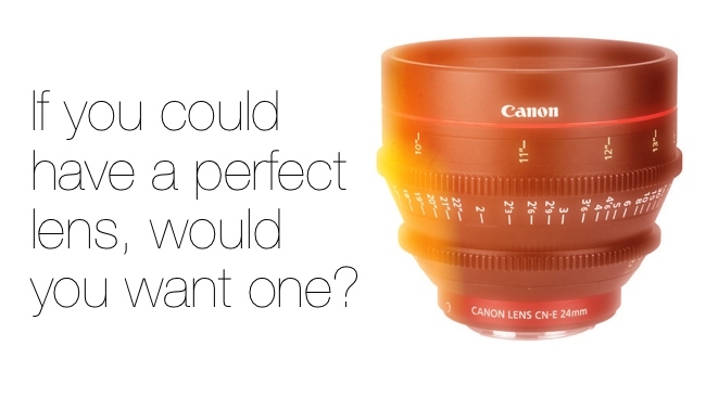 Perfect lenses coming soon Canon/RedShark