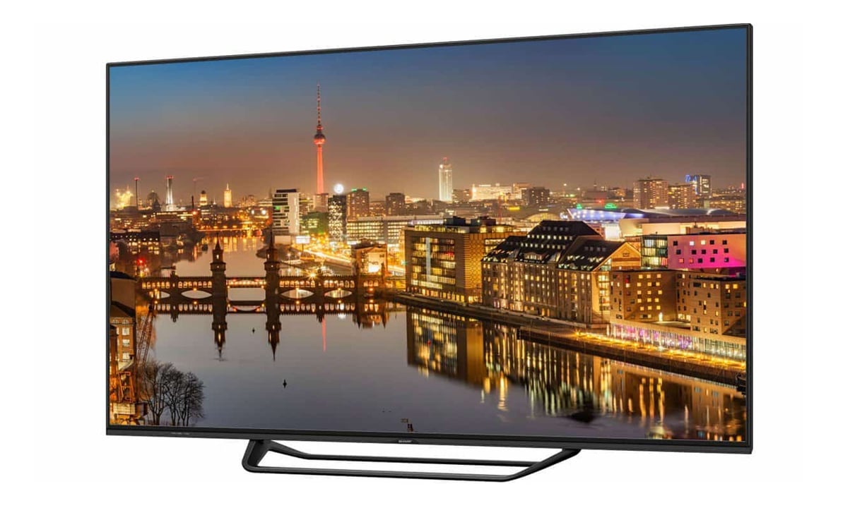 The Sharp 70in LC-70X500: destined to be the first commercially available 8K TV on release in a couple of months Sharp