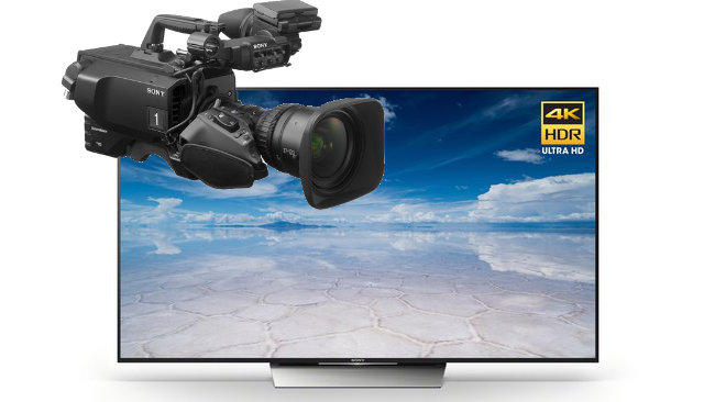 An HDR camera and HDR-capable TV set: just what HDR needs Sony/RedShark News