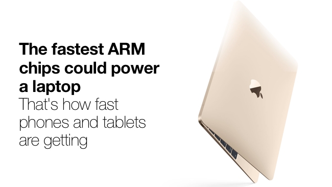 ARM chips could power a laptop Apple