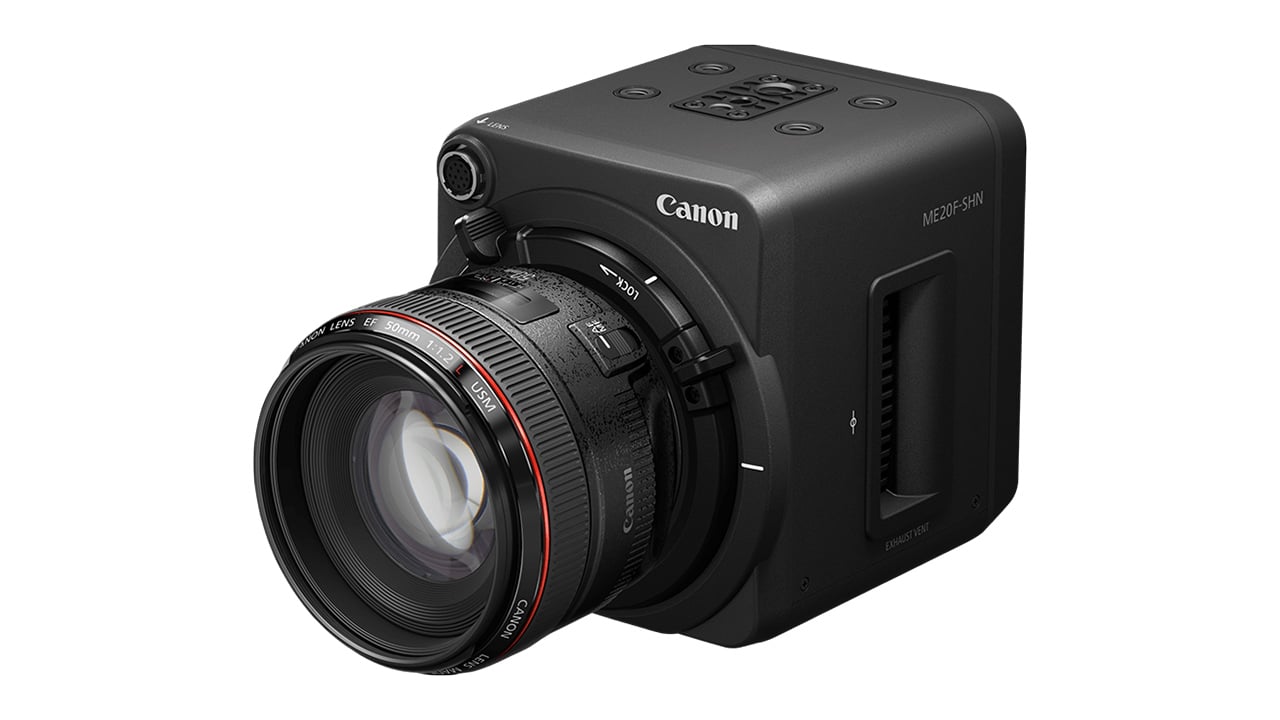 Low light no problem. Canon's new ME20F-SHN Canon