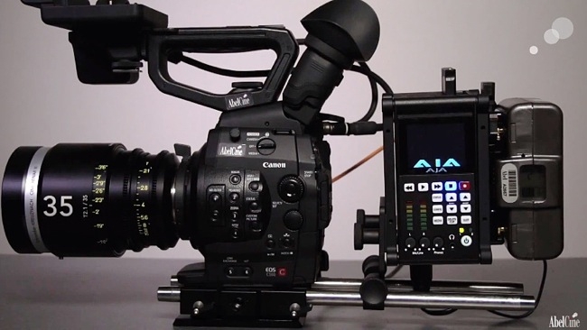 Canon C500 and AJA Ki Pro Quad Abel Cine