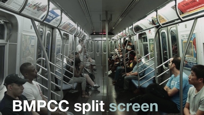 BMPCC Split Screen Blackmagic