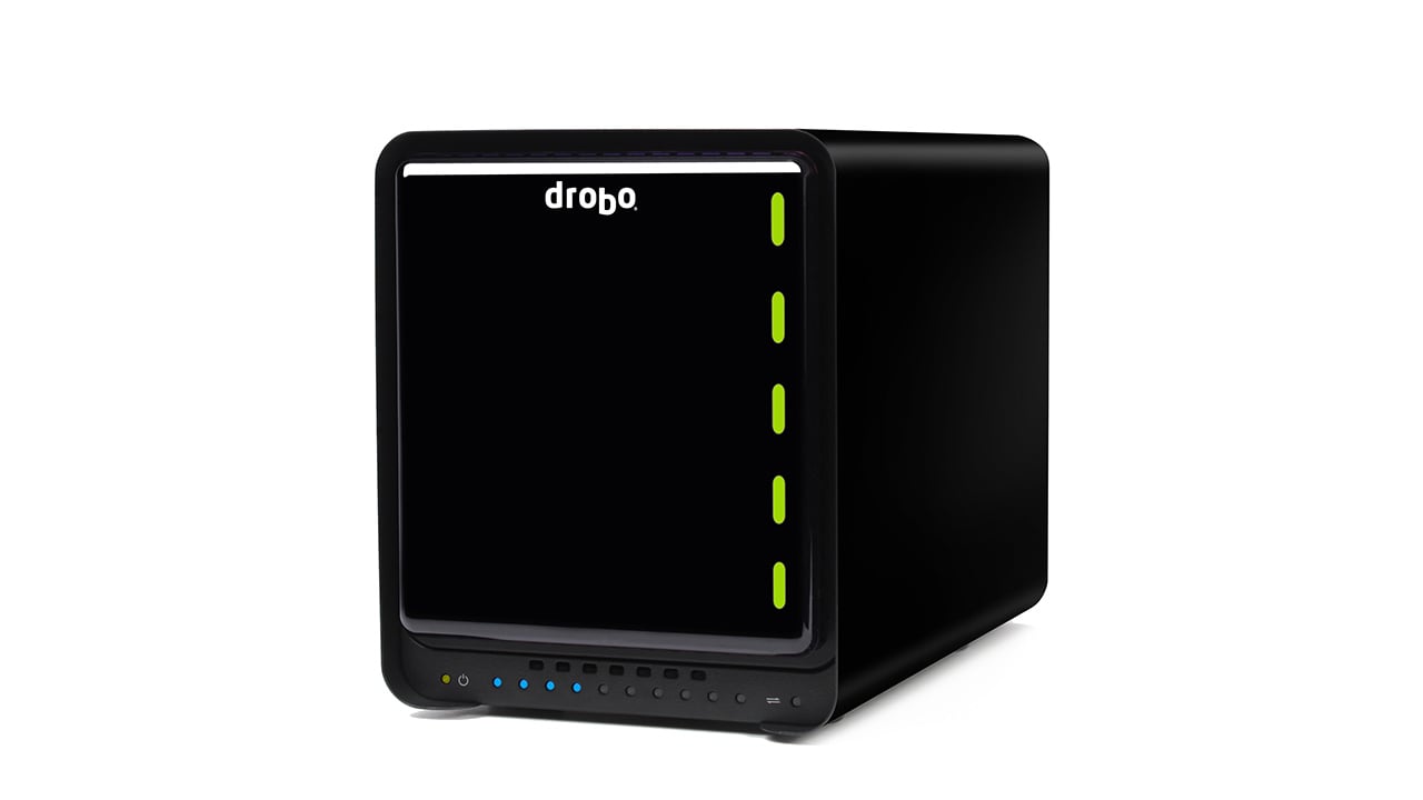 Say goodbye to sleepless nights with the Drobo 5N2 Drobo