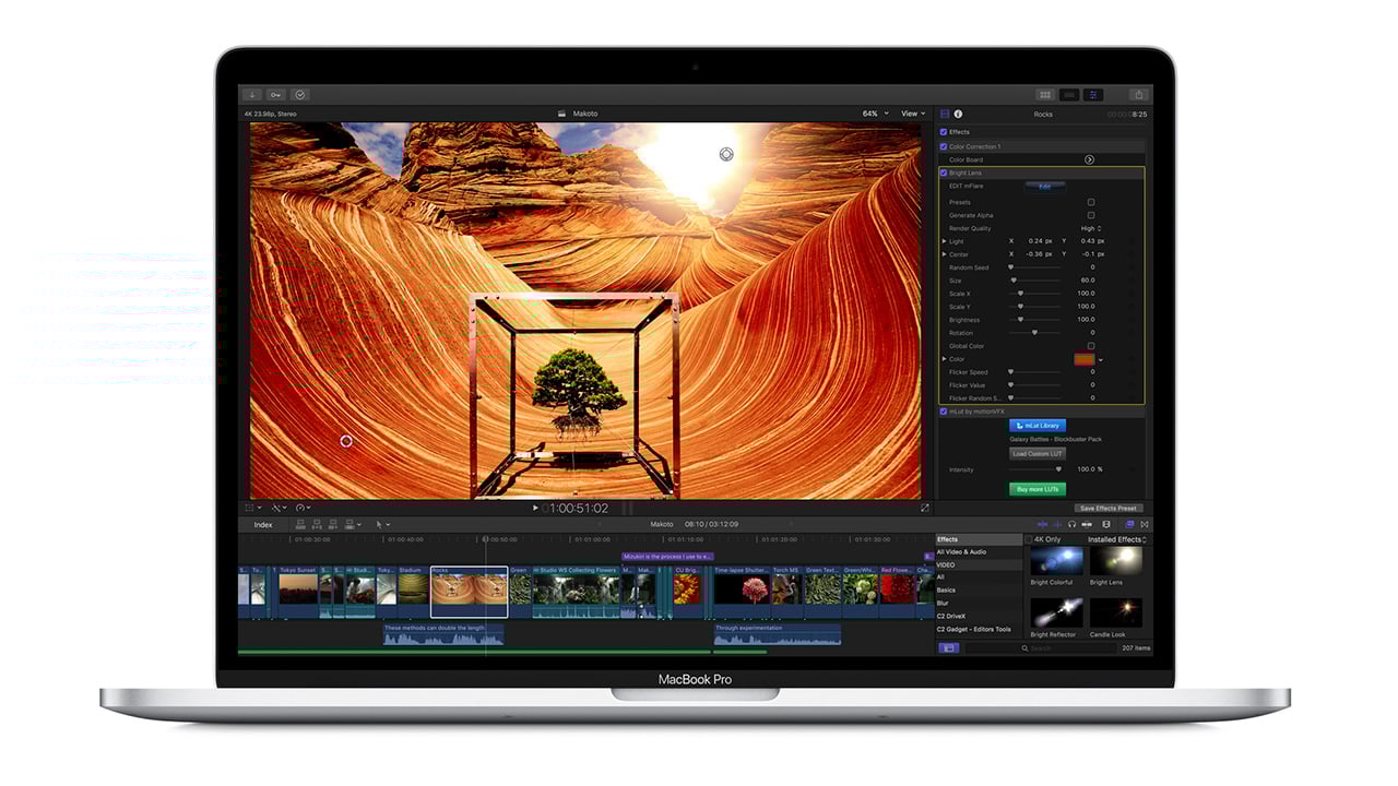 Rumours of the demise of FCP X have been greatly exagerrated (FCP X 10.3 shown) Apple