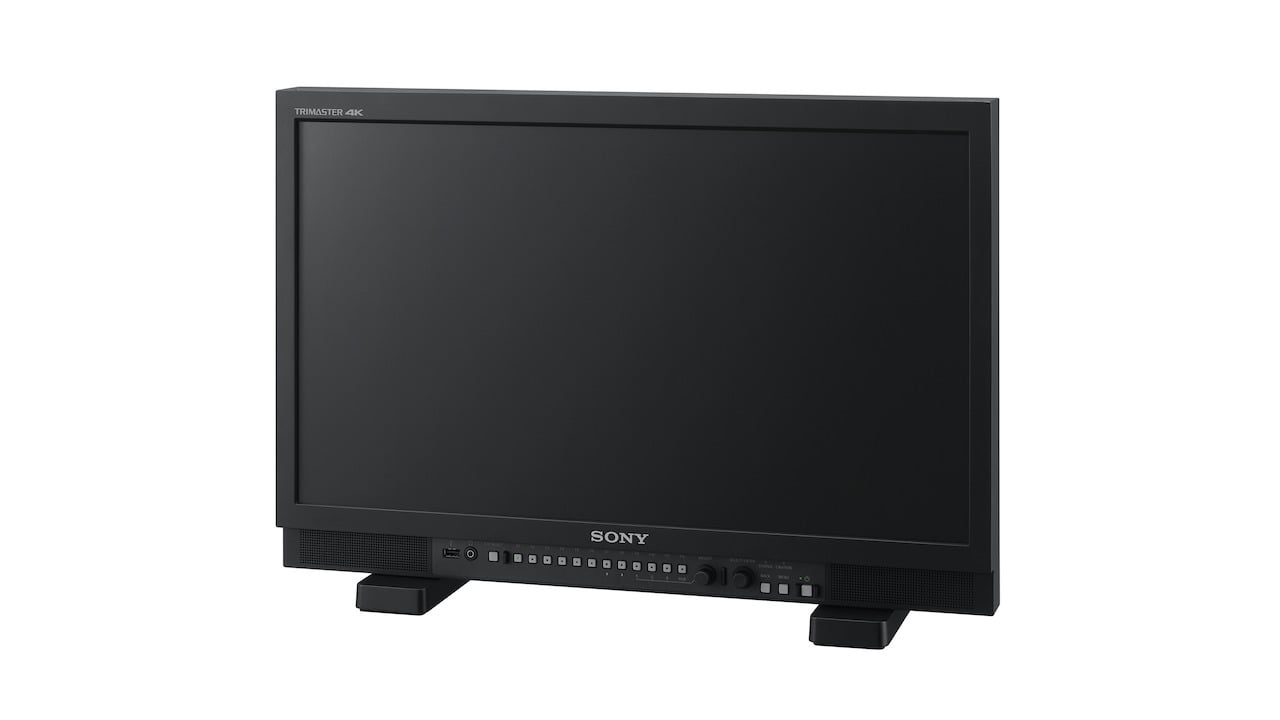 The two new Sony monitors come in this 24in version and a smaller 18.4in Sony