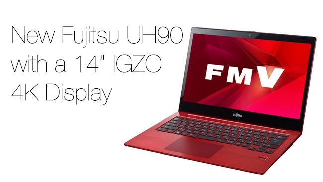 Fujitsu UH90 4K Ultrabook Fujitsu/Redshark