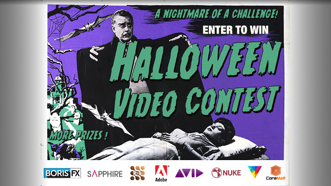 Halloween Video Contest Boris FX / GenArts / Imagineer / RedShark News