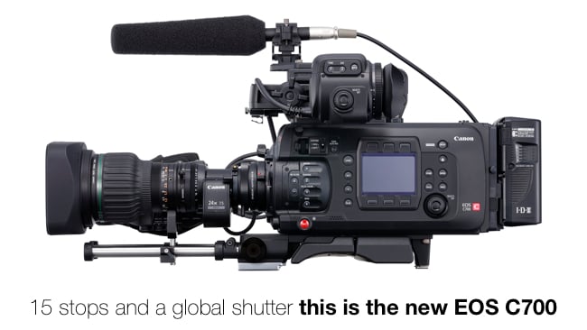 The new Canon EOS C700 Canon/RedShark News