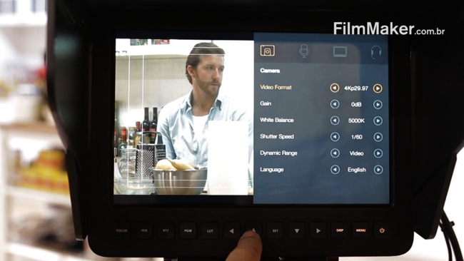 Blackmagic Studio Camera Menu System Helder Filipe Martins
