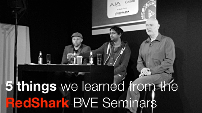 RedShark's 4K BVE seminars RedShark