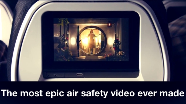 Air NZ Hobbit Air Safety Announcement Air New Zealand