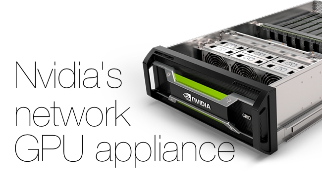 Nvidia Grid GPU network appliance Nvidia/RedShark